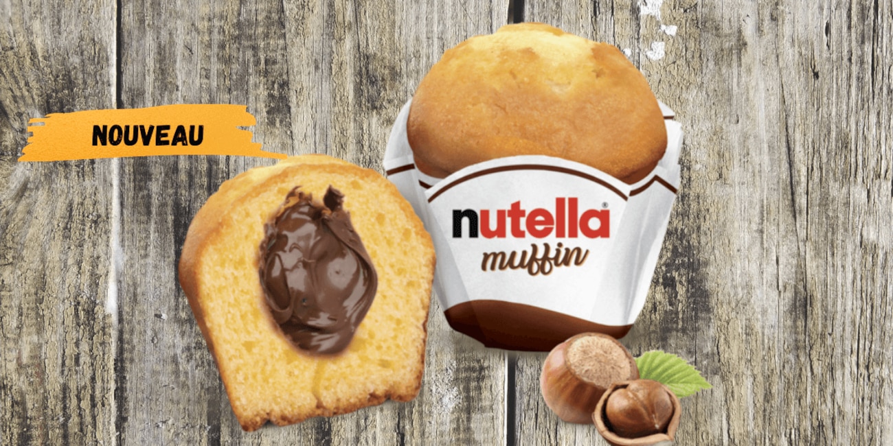 Nutella lance ses muffins en rayon boulangerie  