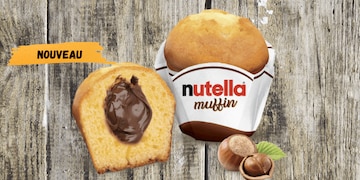 Nutella lance ses muffins en rayon boulangerie  