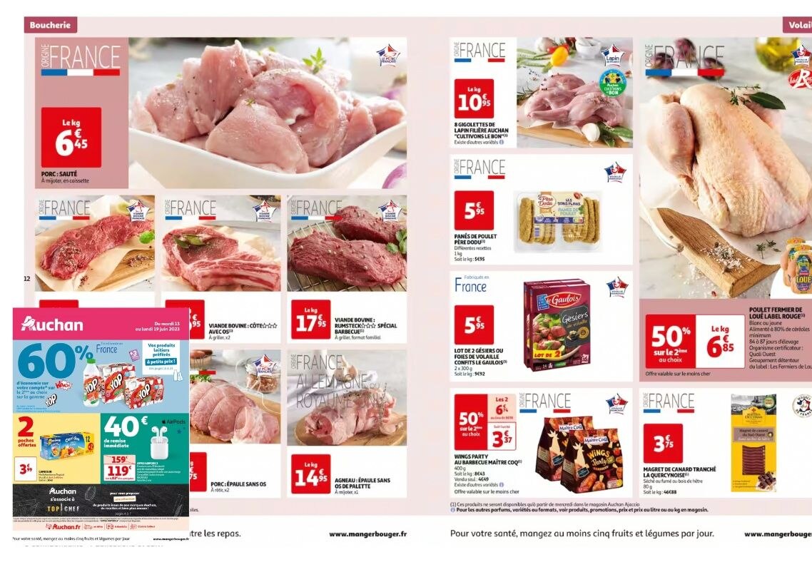 Vers le catalogue Auchan 