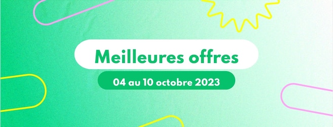 offres du 04 au 10 octobre 2023.