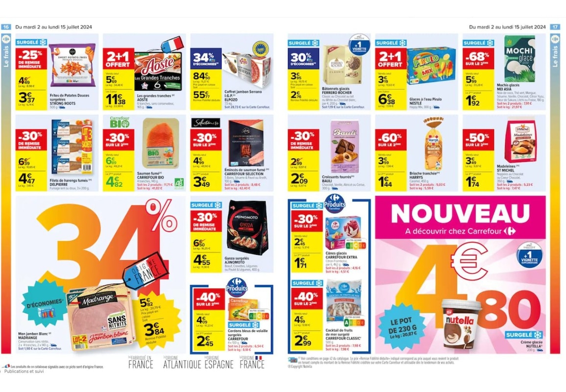 offres et promos Carrefour