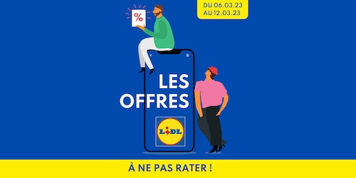 Offres Lidl à ne pas rater du 6 au 12 mars 2023 : promos, arrivages, nouveautés