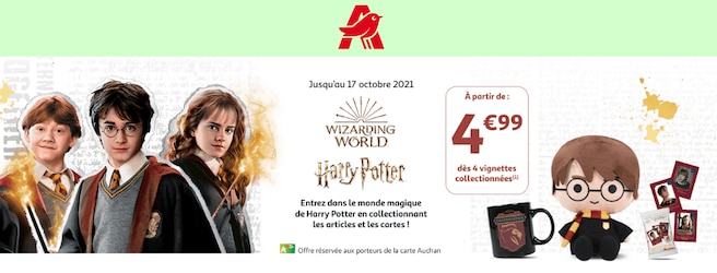 Opération spéciale Harry Potter chez Auchan