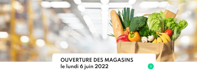 Quels magasins sont ouverts le lundi 6 juin 2022 ? 