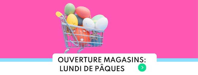 Quels magasins sont ouverts le lundi de Pâques 18 avril 2022 ?