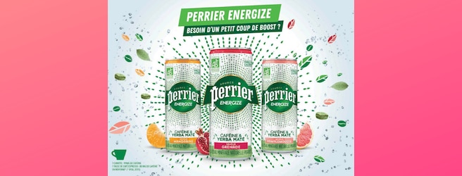 Perrier Energize : la nouvelle boisson énergisante bio