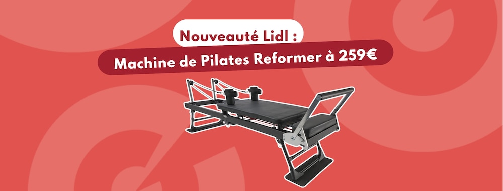Lidl lance sa machine de pilates reformer à 259€