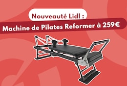 Lidl lance sa machine de pilates reformer à 259€