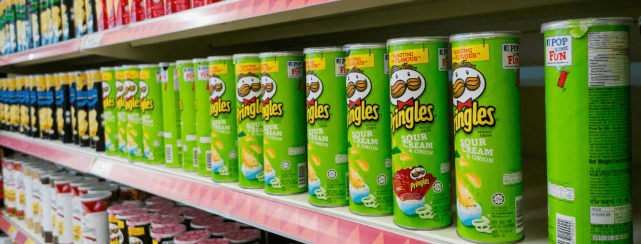 Toutes les sortes de Pringles réunies dans une liste complète