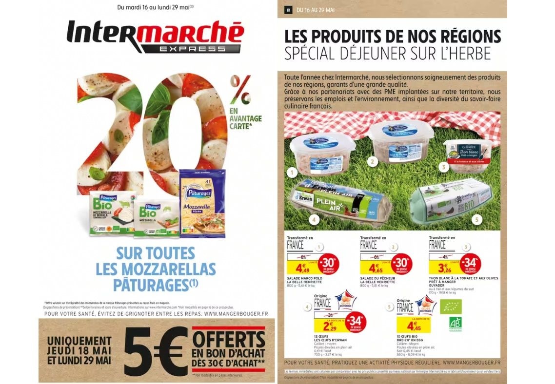 produits de saison Intermarché du 17 au 23 mai 2023