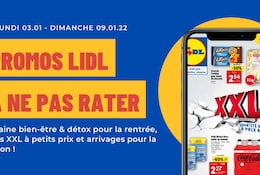 Les offres inratables Lidl du 3 au 9 janvier 2022