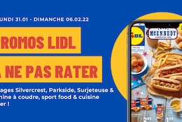 Offres Lidl à ne pas rater du 31 janvier au 6 février 2022