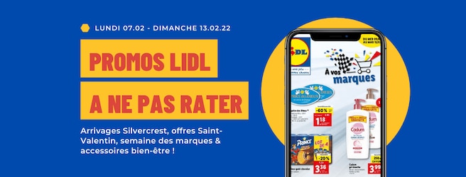 Les offres inratables Lidl du 7 au 13 février 2022