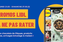 Offres Lidl à ne pas rater du 21 au 27 mars 2022 : promos, arrivages, nouveautés