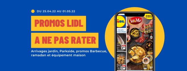 Offres Lidl à ne pas rater du 25 avril au 1er mai 2022