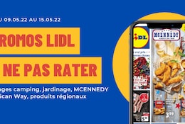 Offres Lidl à ne pas rater du 9 au 15 mai 2022 : promos, arrivages, nouveautés