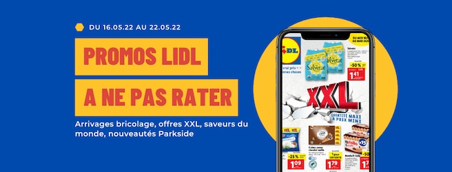 Offres Lidl à ne pas rater du 16 au 22 mai 2022 : promos, arrivages, nouveautés