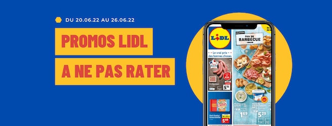 Offres Lidl à ne pas rater du 20 au 26 juin 2022 : promos, arrivages, nouveautés