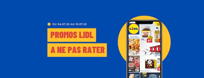 Offres Lidl à ne pas rater du 4 au 10 juillet 2022 : promos, arrivages, nouveautés