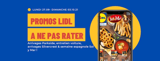 Les offres inratables Lidl du 29.09 au 05.10