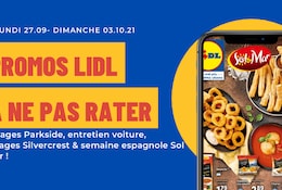 Les offres inratables Lidl du 29.09 au 05.10