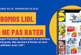 Les offres inratables Lidl du 04.10 au 10.10