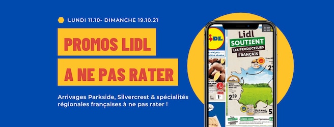 Les offres inratables Lidl du 11.10 au 19.10