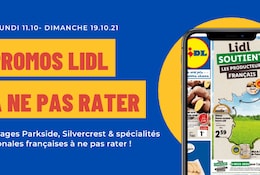 Les offres inratables Lidl du 11.10 au 19.10