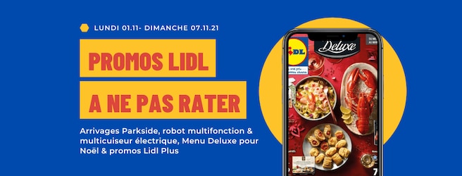 Les offres inratables Lidl du 1er au 9 novembre 2021