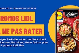 Les offres inratables Lidl du 1er au 9 novembre 2021