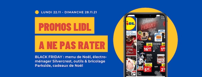 Les offres inratables Lidl pour le Black Friday dès le 25.11