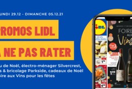 Les offres inratables Lidl du 29.11 au 05.12