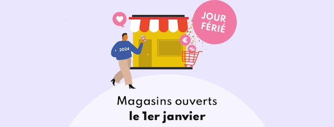 quels magasins ouverts 1er janvier