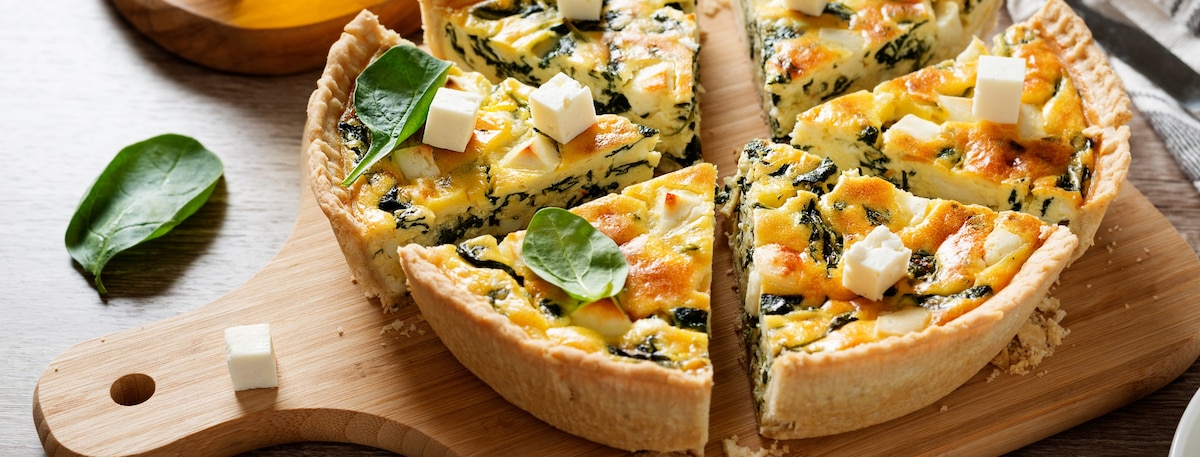 15 idées recettes de quiches salées
