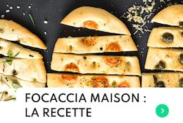 Recette de focaccia maison facile