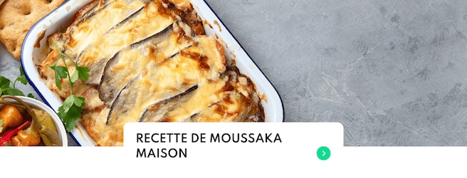 Recette de moussaka facile