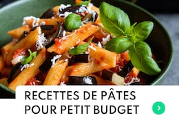 6 recettes de pâtes pour petits budgets