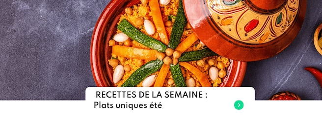 Idées recettes économiques pour la semaine du 1er au 7 août 2022