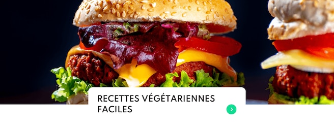 Recettes végétariennes et alternatives sans viande faciles 