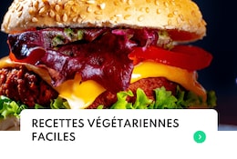 Recettes végétariennes et alternatives sans viande faciles 