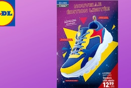 Les baskets LIDL de retour le 5 juillet en édition limitée