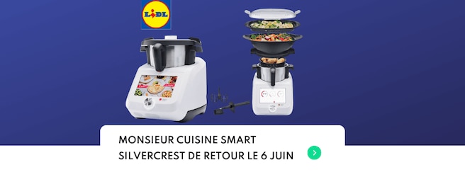 Le robot Monsieur Cuisine Smart débarque le 6 juin chez Lidl