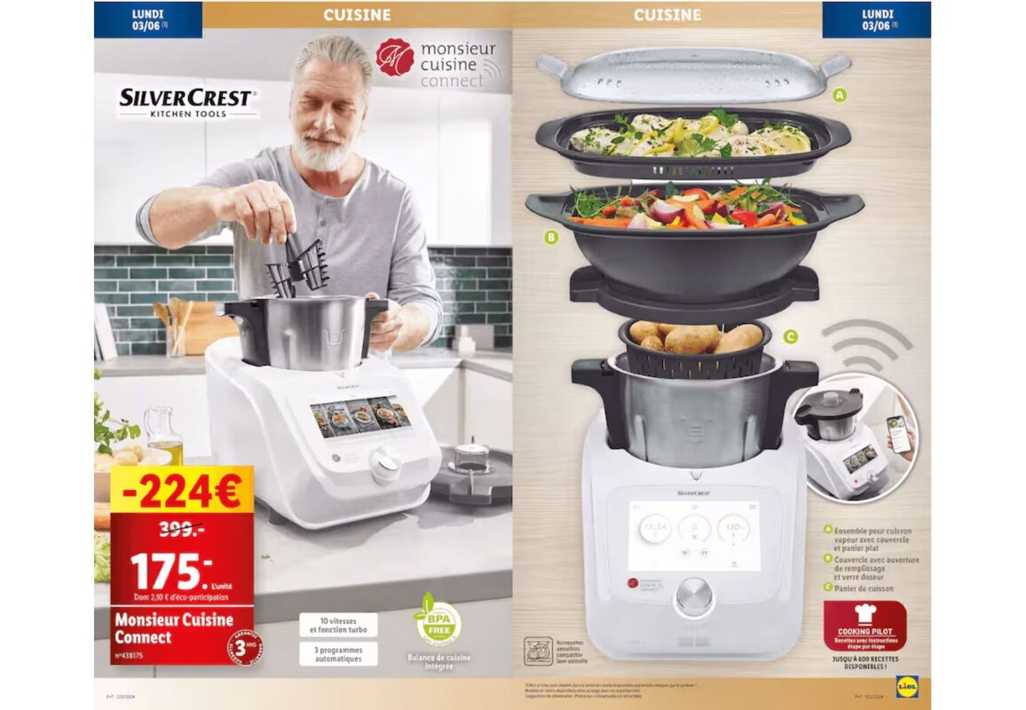 robot cuisine connect Lidl.