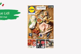 Semaine italienne chez Lidl : 28 avril - 04 mai 