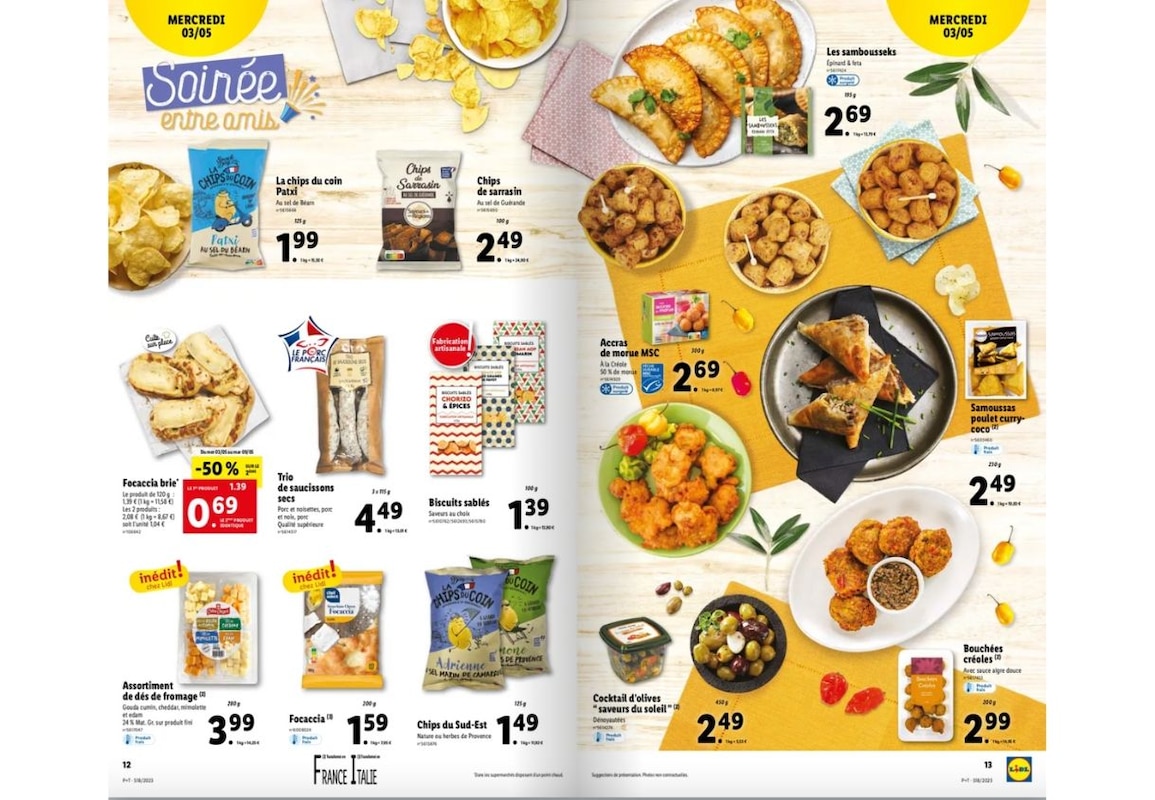 offres lidl soirée entre amis CW18 2023