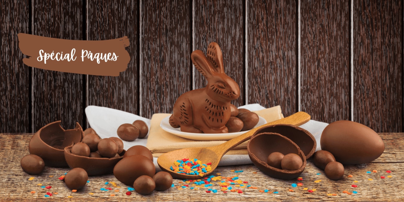 Chocolat de Pâques lapin chocolat blanc LINDT : le moulage de 100 g à Prix  Carrefour