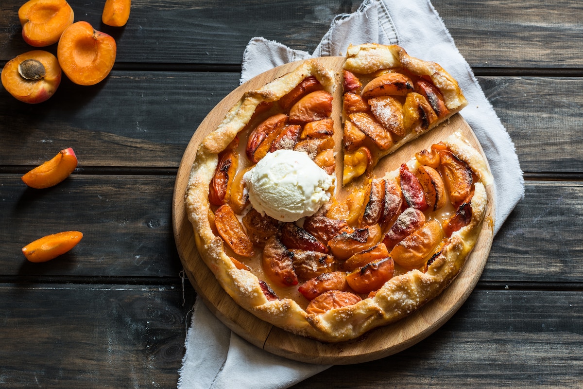 Tarte aux abricots