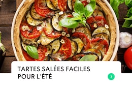 6 tartes salées rapides et économiques de saison