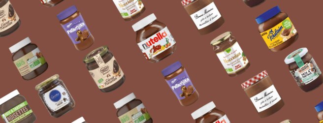 Toutes les marques de pâtes à tartiner cacao-noisettes