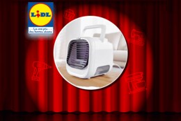 Zoom sur le mini rafraîchisseur d'air Lidl à 19,99€